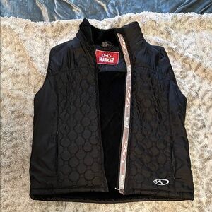 Marker Black Quilted Vest